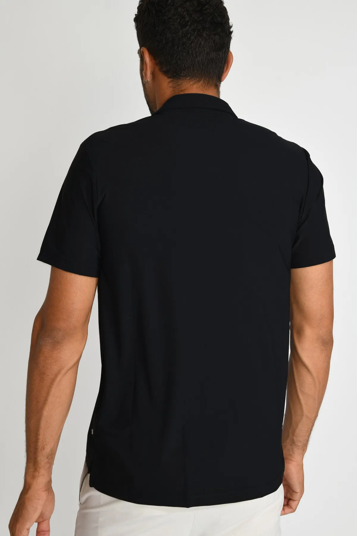 Cala 1789 Polo noir VASCO BAIABLUE Online