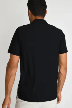 Cala 1789 Polo noir VASCO BAIABLUE Online