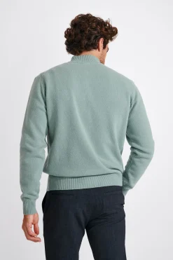 Cala 1789 PULL CAMIONNEUR VERT D'EAU MARCO TREVISE Fashion
