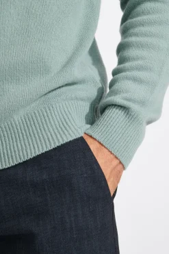 Cala 1789 PULL CAMIONNEUR VERT D'EAU MARCO TREVISE Fashion