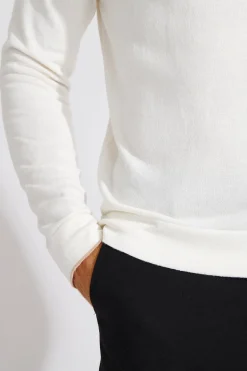 Cala 1789 PULL COL ROULÉ ECRU SILVIO MONZA Fashion