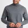 Cala 1789 PULL COL ROULÉ GRIS CHINE SILVIO MONZA Online