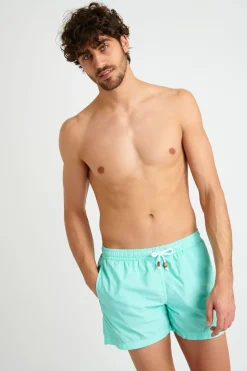 Cala 1789 Short de bain bleu vert DAVID GINEPRO Best