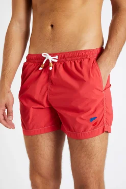 Cala 1789 Short de bain rouge DAVID GINEPRO New