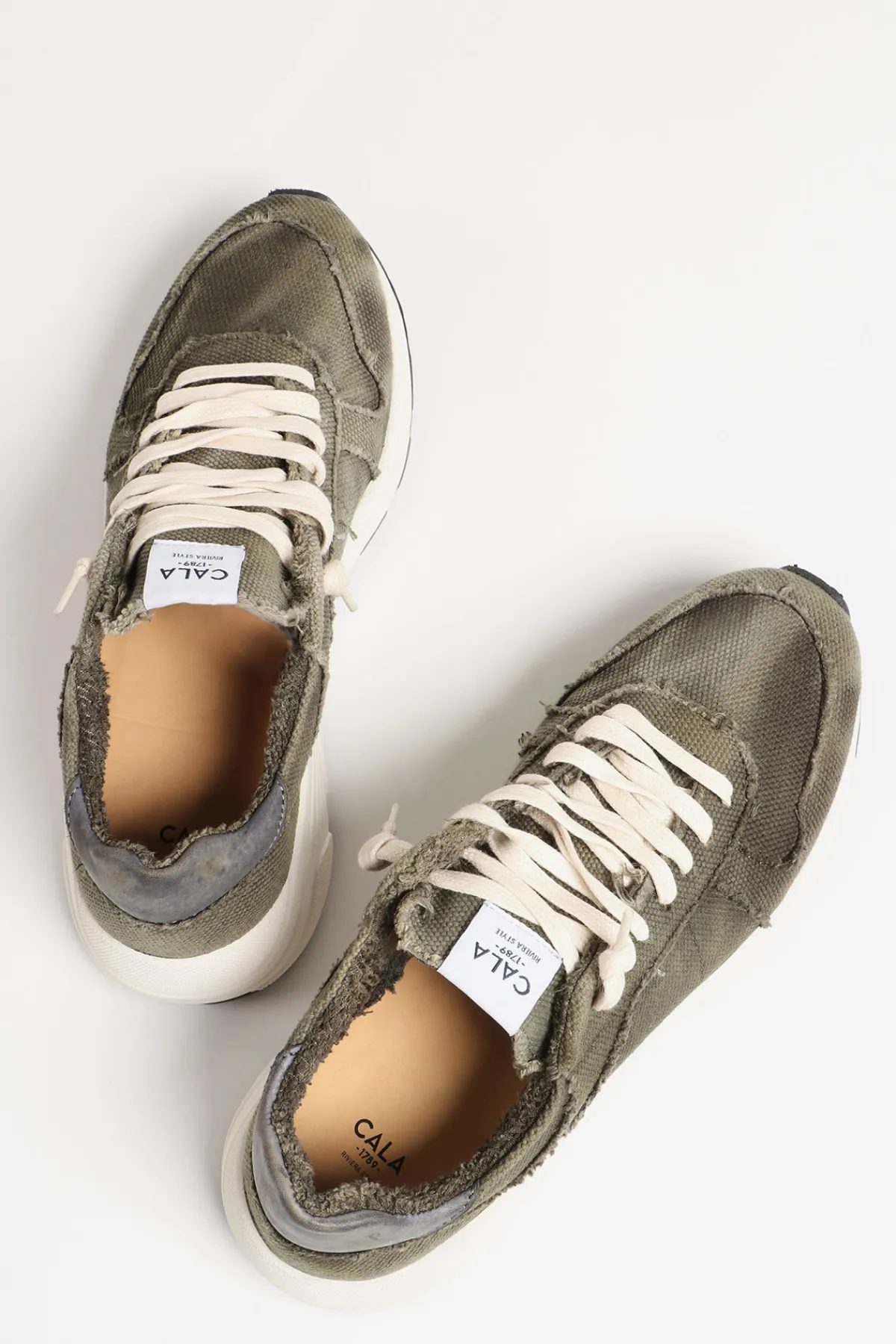 Cala 1789 Sneakers kaki NINO AVELLINO Outlet