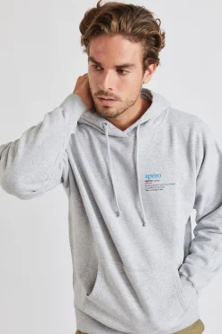 Cala 1789 Sweat à capuche Gris DICTIO VINCENTAPE Sale