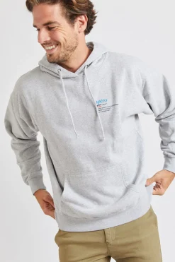 Cala 1789 Sweat à capuche Gris DICTIO VINCENTAPE Sale