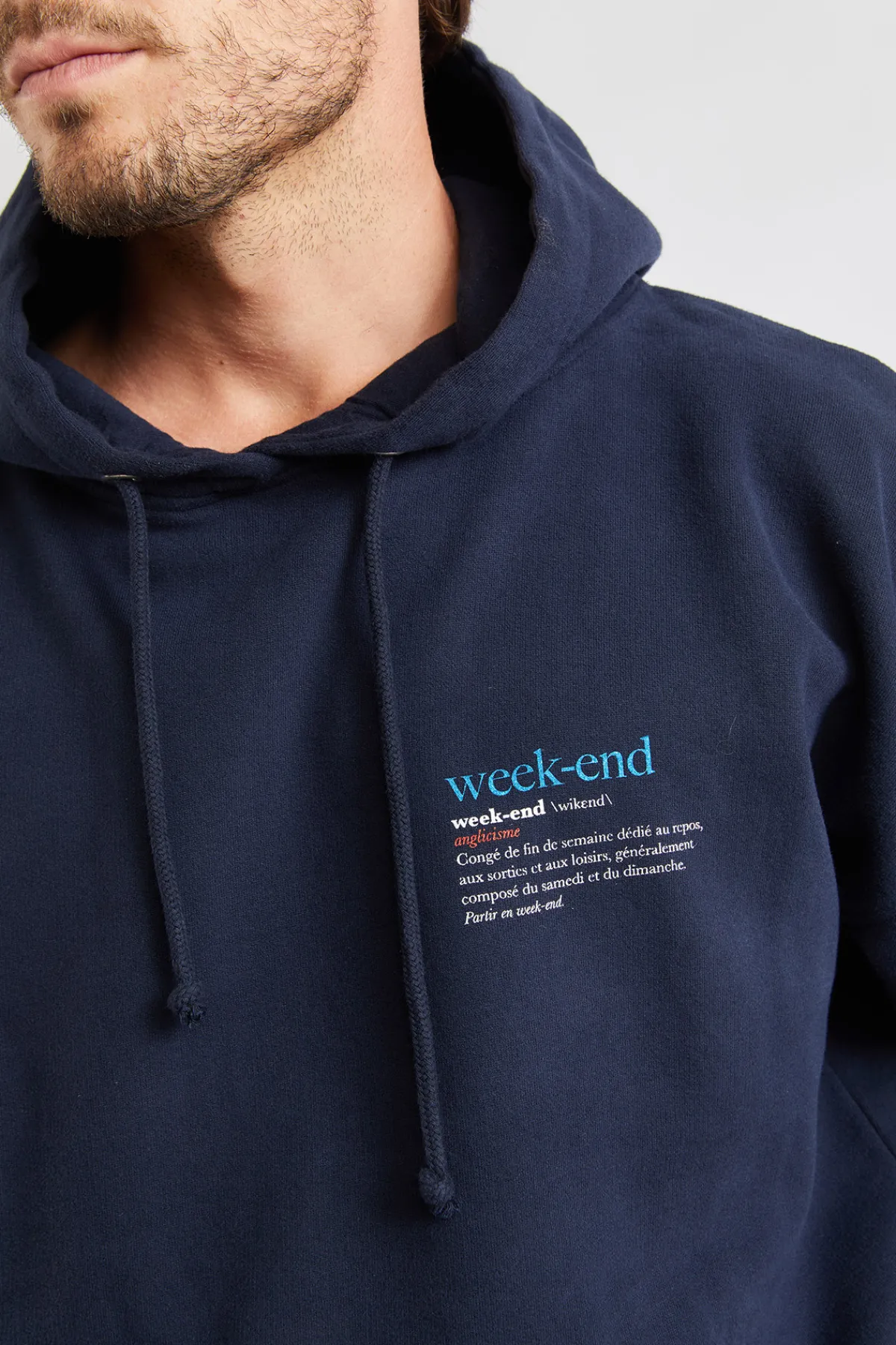 Cala 1789 Sweat à capuche Marine VINCENTWEE DICTIO Sale