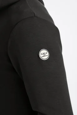 Cala 1789 Sweat à capuche noir VOLIO PIEMONT Outlet