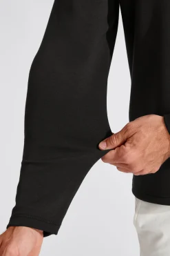 Cala 1789 Sweat à capuche noir VOLIO PIEMONT Outlet