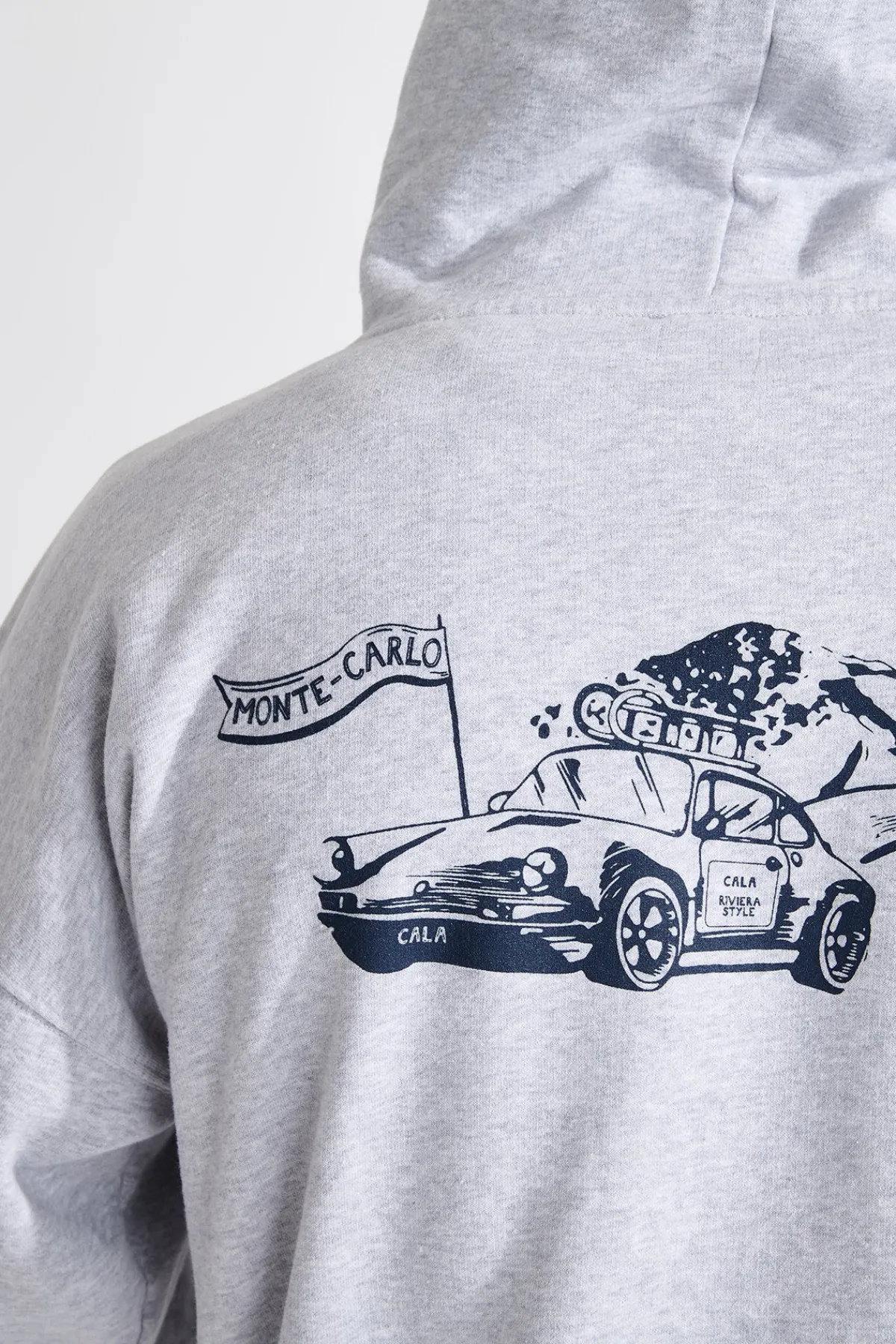 Cala 1789 Sweat à capuche VINCENTMCP CIRCUIT gris Discount