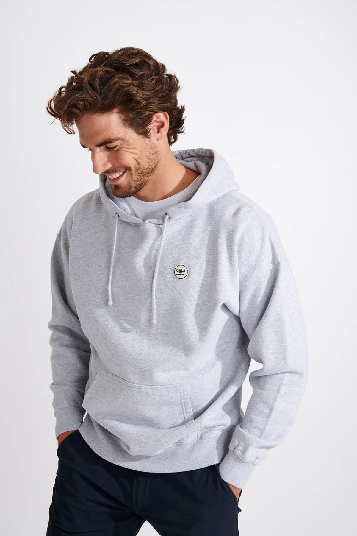 Cala 1789 Sweat à capuche VINCENTMCP CIRCUIT gris Discount