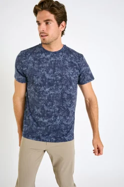 Cala 1789 T shirt bleu homme CEDRIC OLBIA Best