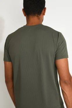 Cala 1789 T shirt technique kaki CYRIL TRIESTE Hot