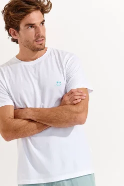 Cala 1789 Tshirt blanc YANNPALMCOLOR GALLIANI New