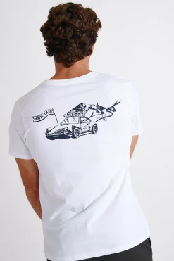Cala 1789 T-shirt YANNMCP CIRCUIT blanc Online