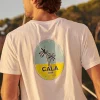 Cala 1789 T-shirt YANNPALMCOLOR blanc Clearance