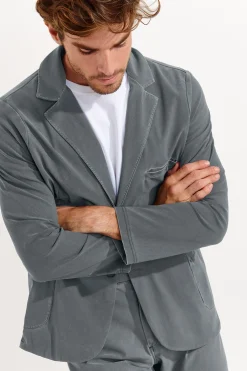 Cala 1789 Veste blazer grise MATTEO POSITANO Hot