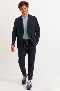 Cala 1789 Veste bleu marine NIKO LESCADA Sale