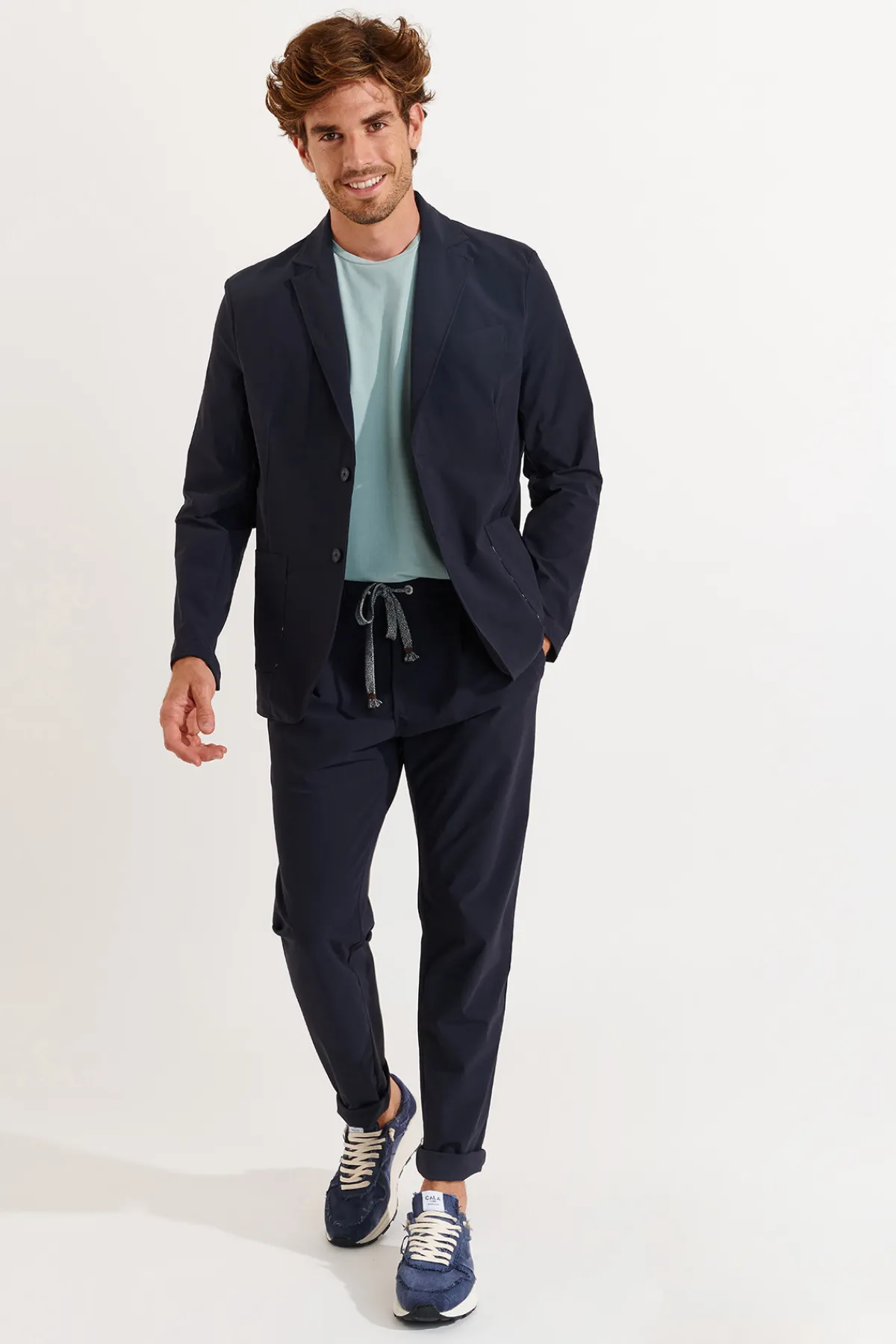 Cala 1789 Veste bleu marine NIKO LESCADA Sale