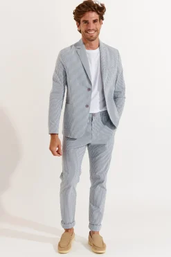 Cala 1789 Veste rayée bleu NIKO CALVI Online