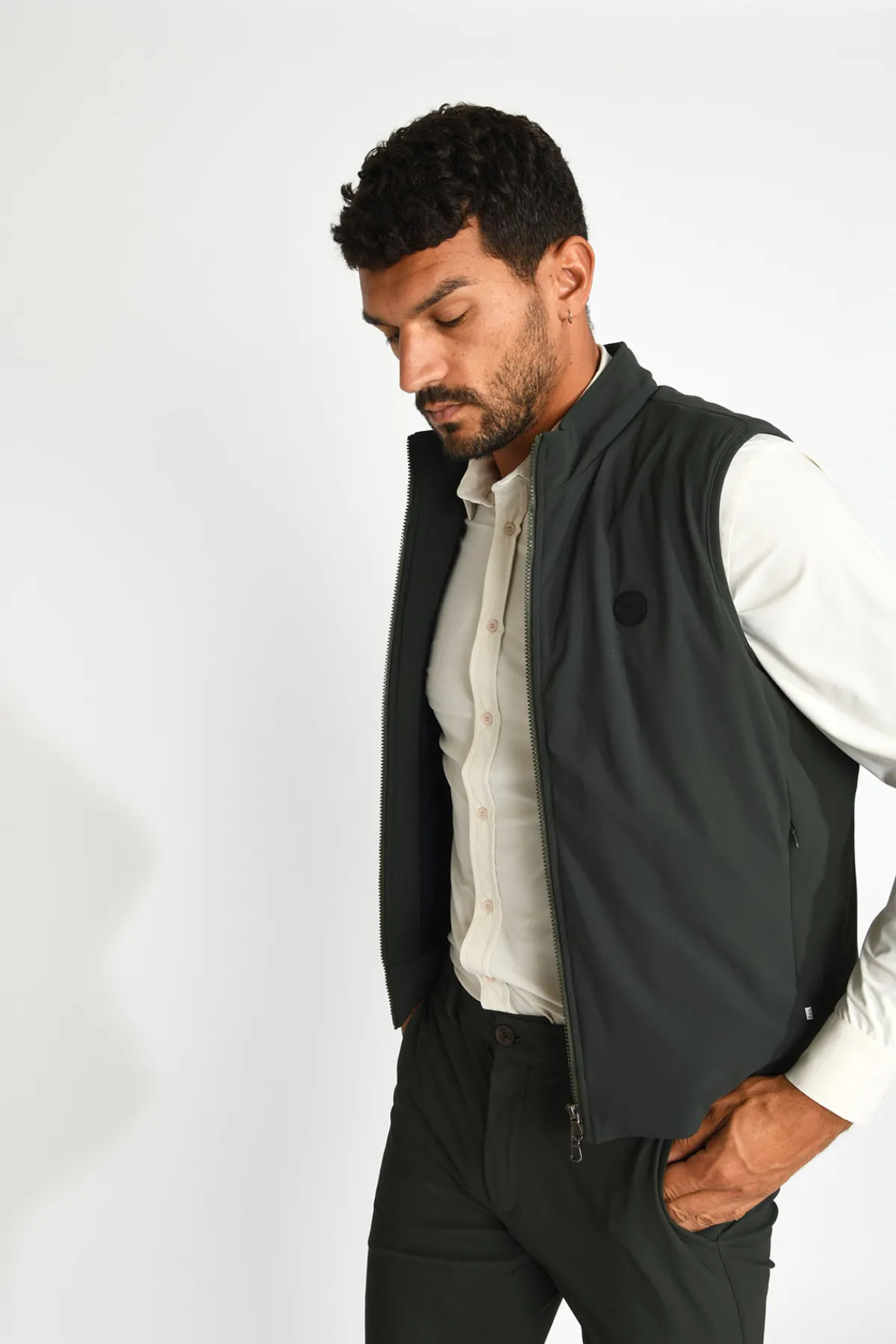 Cala 1789 Veste sans manche verte sapin MARKUS EVOLUTION Clearance
