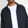 Cala 1789 Veste surchemise bleu marine EMILE CESANO Clearance