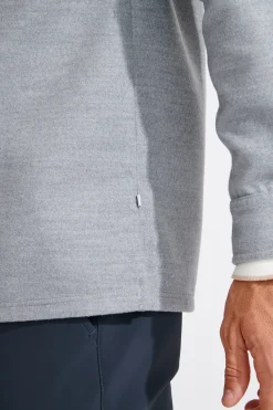 Cala 1789 Veste surchemise gris chiné LEONE VERSILIA Hot
