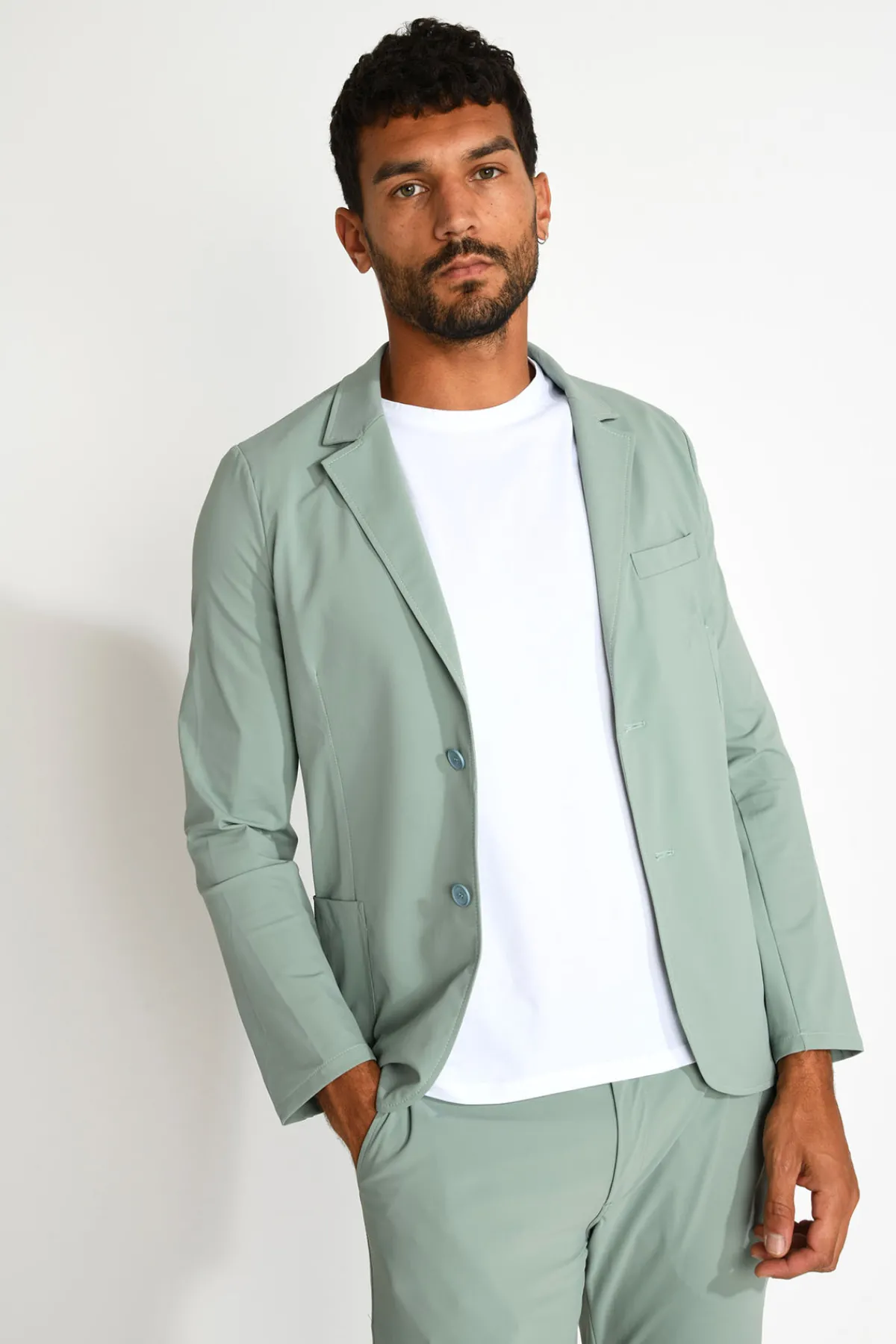 Cala 1789 Veste vert mousse NIKO LESCADA Fashion