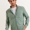 Cala 1789 Veste zippée verte LUC LESCADA Sale