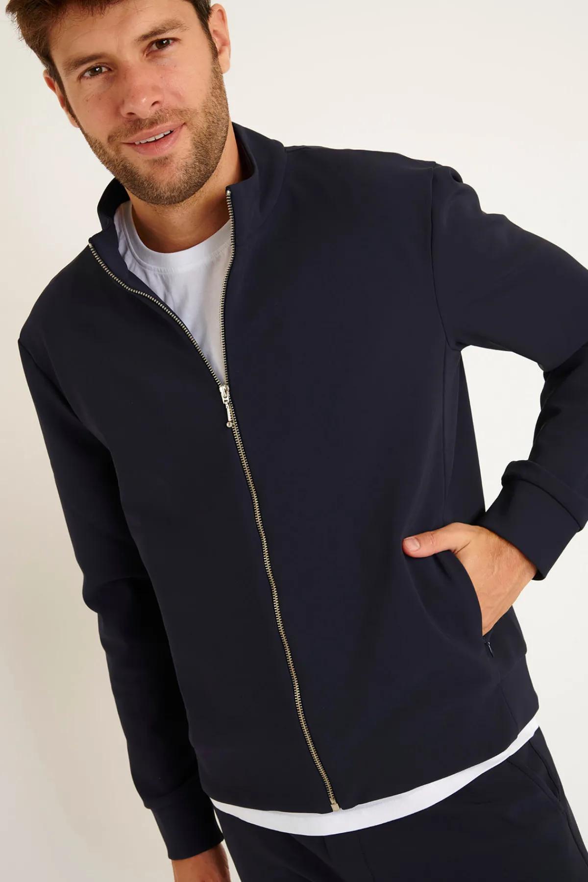 Cala 1789 VESTE ZIPPEE MARINE LUC MEGEVE Clearance